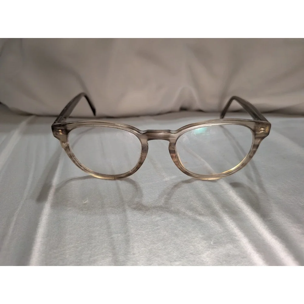WARBY PARKER Percy W 207 Eyeglasses Narrow Chestnut Crystal Brown 51-20-140